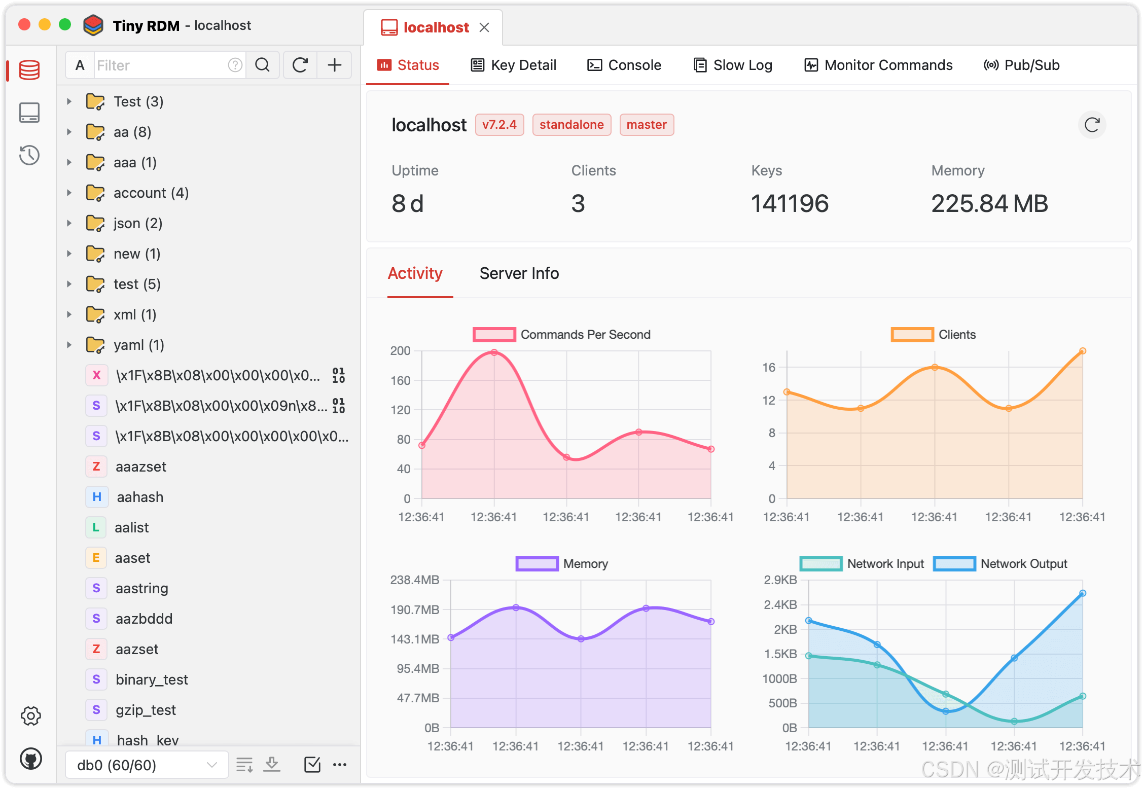 推荐一款开源、高效、灵活的Redis桌面管理工具：Tiny RDM！支持调试与分析功能！