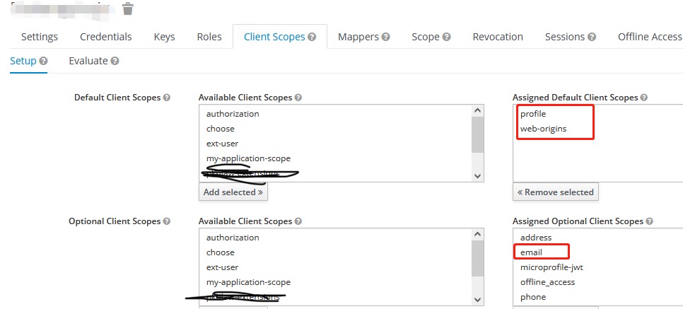 keycloak~关于授权码认证中的scope的实践