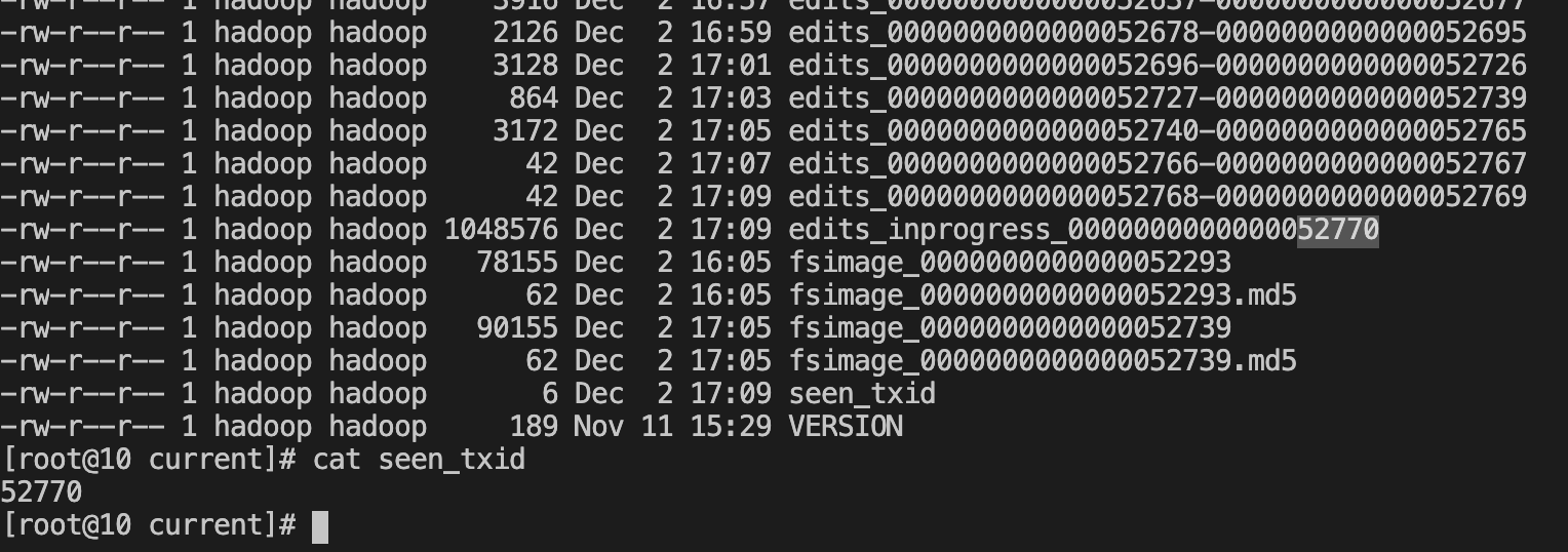 HDFS 重要机制之 checkpoint