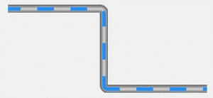 C#自定义控件—流动管道