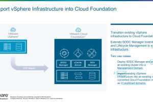 【VMware VCF】使用 VCF Import Tool 将现有 vSphere 环境导入为 VI 域。
