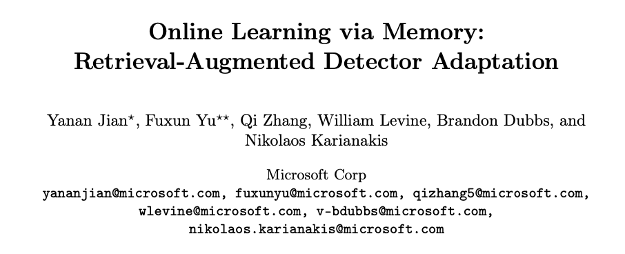 RAC:无训练持续扩展,基于检索的目标检测器 | ECCV’24