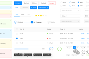 一套基于 Ant Design 和 Blazor 的开源企业级组件库