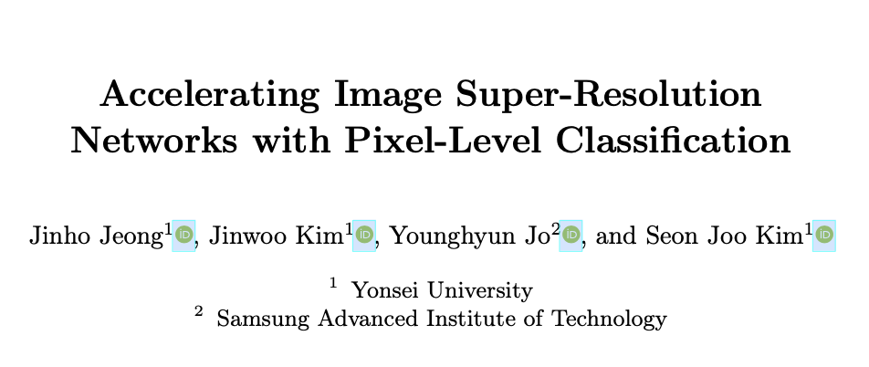 PCSR：已开源，三星提出像素级路由的超分辨率方法 | ECCV 2024