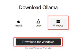 1 使用ollama完成DeepSeek本地部署