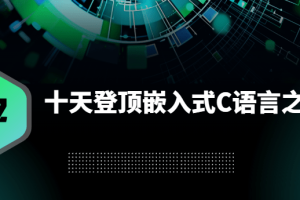 十天登顶嵌入式C语言之巅（高手C）