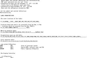 70年代第一台电脑源代码