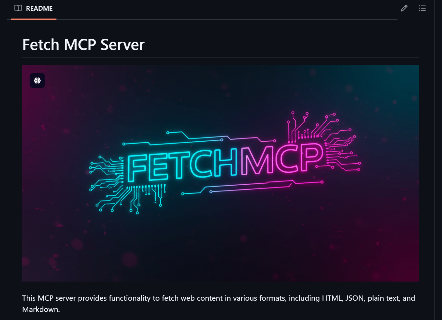 通过fetch_mcp，让Cline能够获取网页内容。