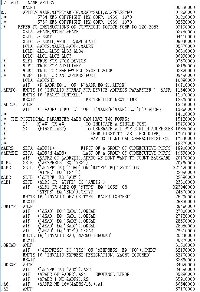 J语言之父艾弗森代码
