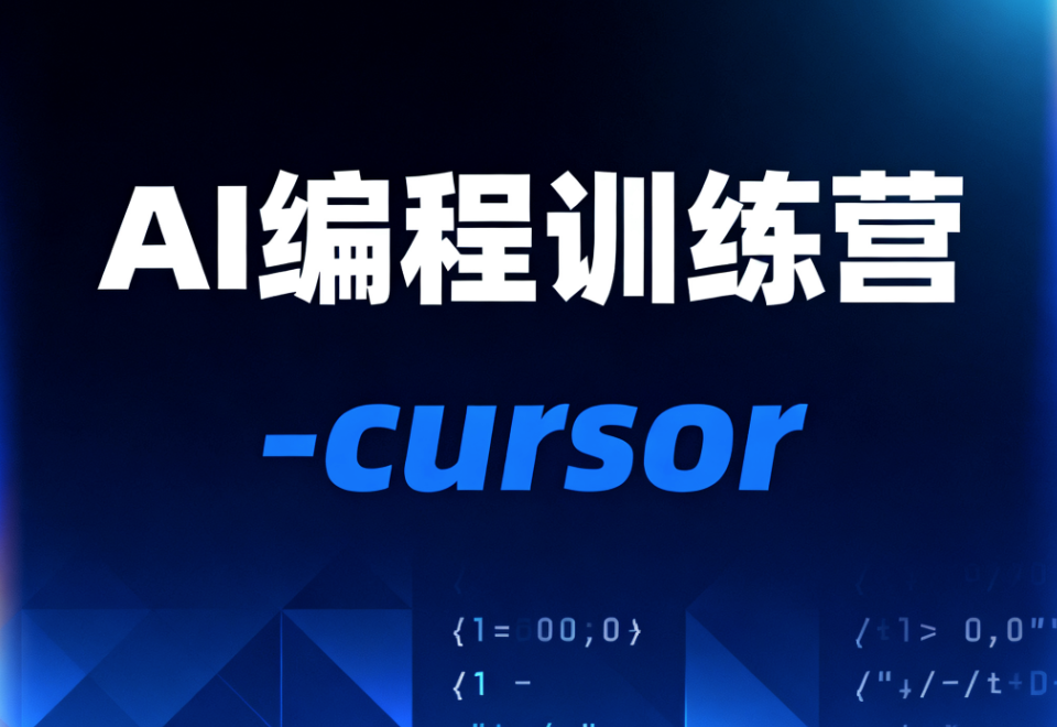 AI编程训练营-cursor