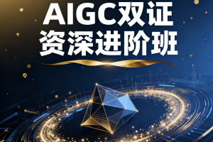 AIGC双证资深进阶班（14S）