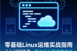 零基础Linux运维实战指南 – 从入门到精通,直达云计算高薪岗位