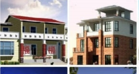 付费资源-499套农村自建房施工图 别墅设计图 设计方案