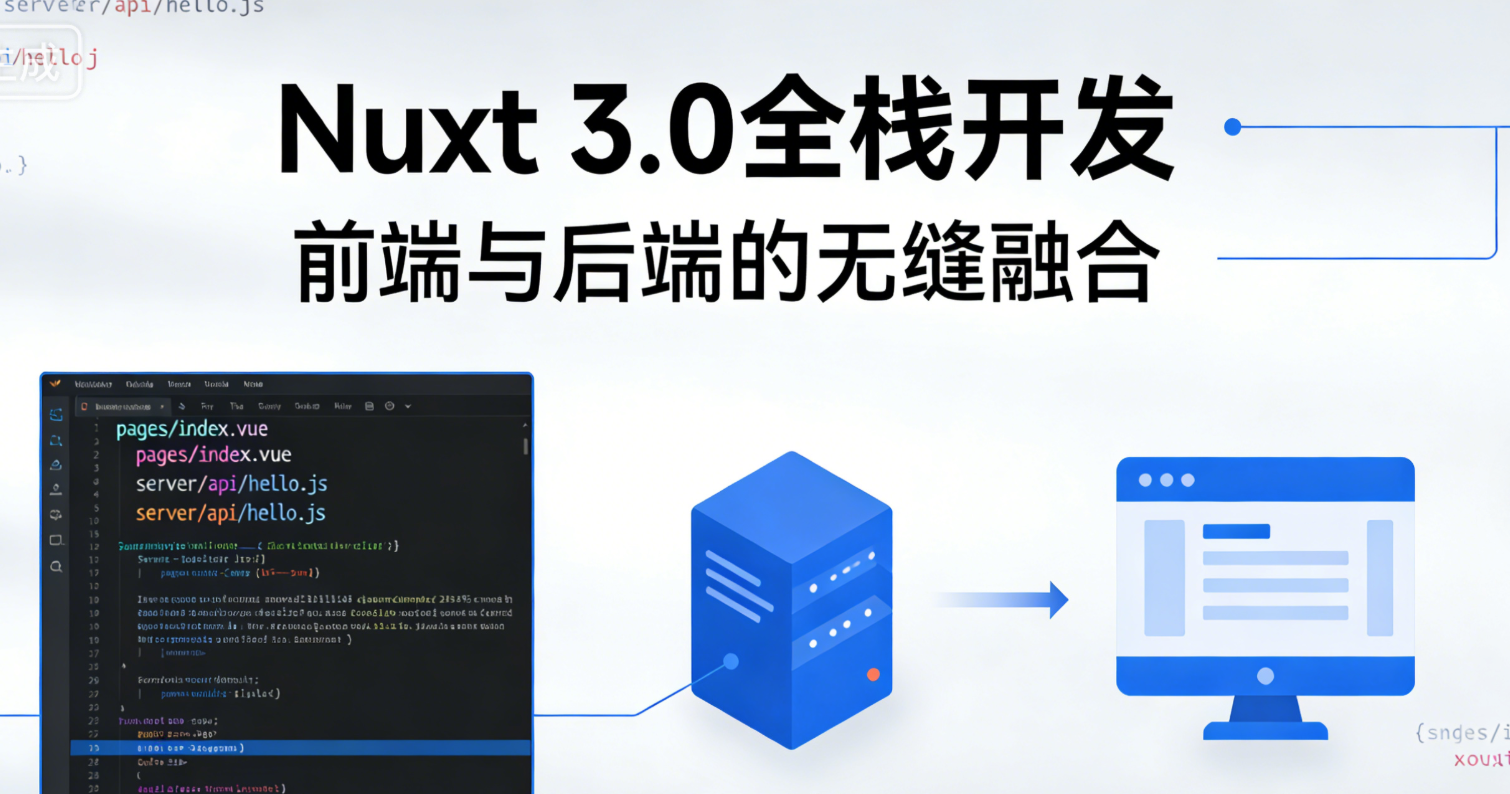 Nuxt 3.0 全栈开发