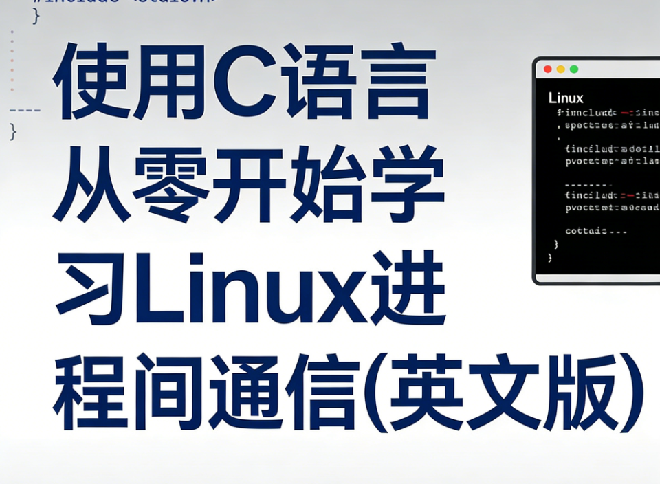 使用C语言从零开始学习Linux进程间通信(英文版)